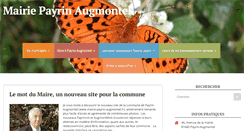 Desktop Screenshot of mairie-payrin-augmontel.fr